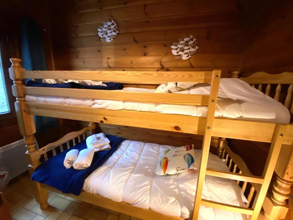 Le Fishing Lodge Chalet En Bois Avec Bain Nordique La Bresse Exterior photo